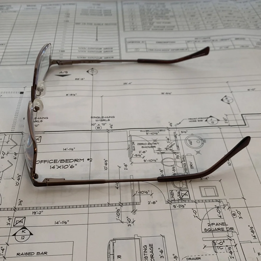 Chesterfield‎ CH17XL Brown Rectangular Frames